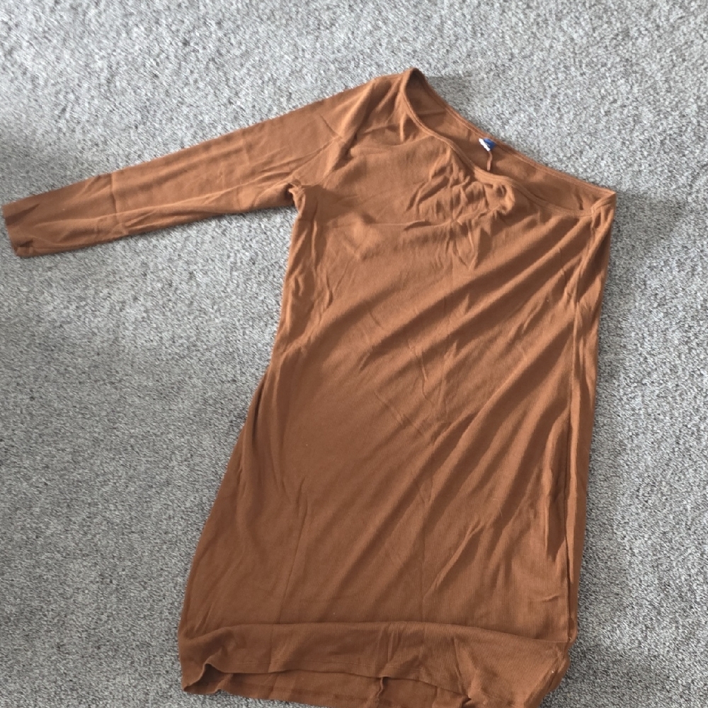 Old Navy Tan Ribbed Top